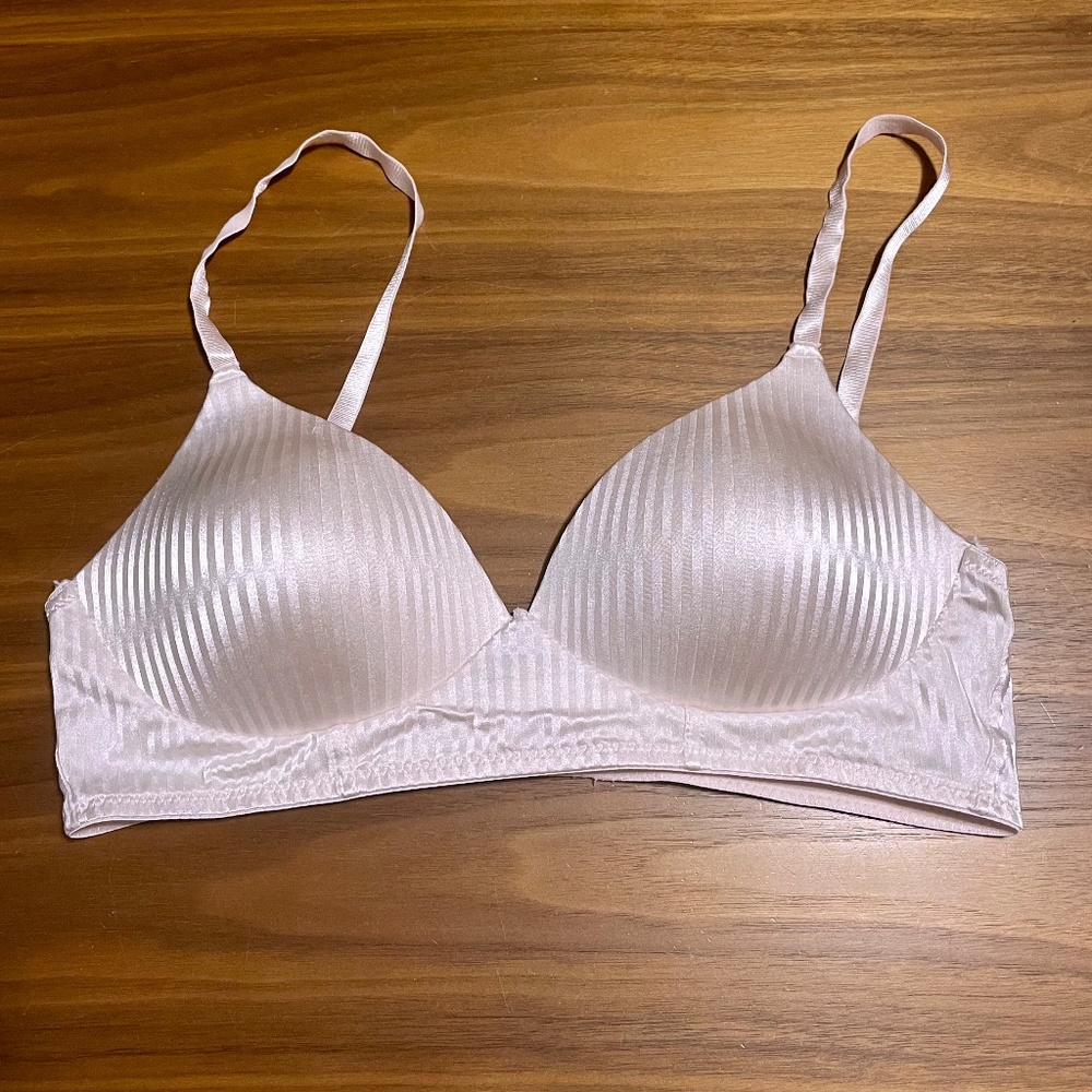 Adrienne Vittadini Studio Bra-36B Blush Pink